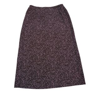 Norton McNaughton Plum A-Line Skirt